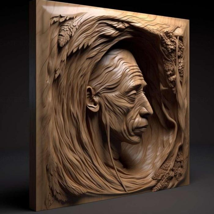 نموذج ثلاثي الأبعاد لآلة CNC 3D Art 